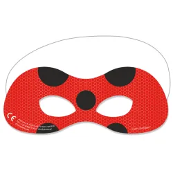 Maschera Miraculous Ladybug Hero, 6 pezzi