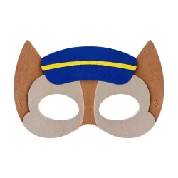 Animali Brigata Cani Cane Poliziotto Maschera in feltro 18 cm