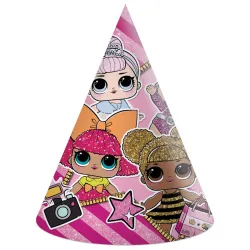 Cappello da festa LOL Surprise Glitterati, set shako da 6