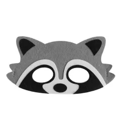 Animali Procione Procione Maschera in feltro 18 cm