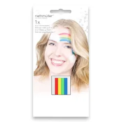 Set di colori per il viso Party Rainbow