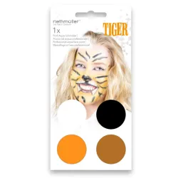 Trucco per feste, set per il trucco della tigre