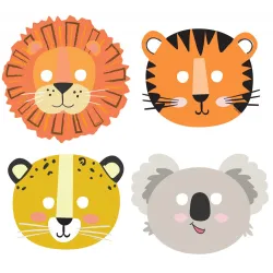Animals Get Wild Maschera selvaggia, 8 pz