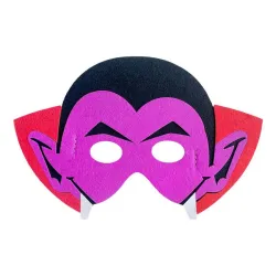 Maschera da vampiro in feltro 24 cm
