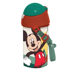 Borraccia Disney Mickey Nature, borraccia sportiva da 500 ml