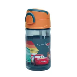 Bottiglia in plastica con gancio Disney Cars Road da 350 ml