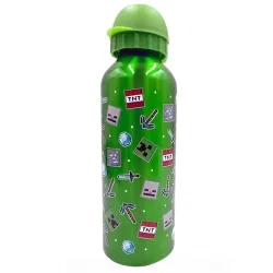 Bottiglia in alluminio Minecraft da 500 ml