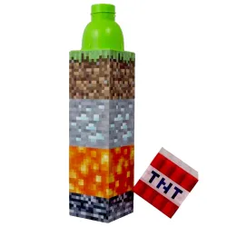 Borraccia in plastica Minecraft TNT, borraccia sportiva da 650 ml