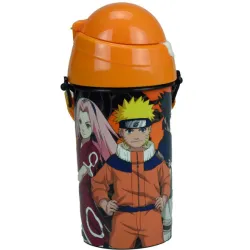 Borraccia Naruto Fire, borraccia sportiva da 500 ml