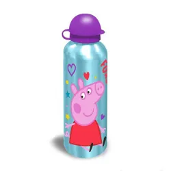 Borraccia in alluminio Peppa Pig Hearts da 500 ml