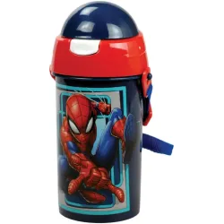 Borraccia Spiderman World, borraccia sportiva da 500 ml