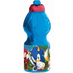 Bottiglia Sonic the Hedgehog, bottiglia sportiva da 400 ml