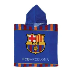 Poncho telo mare FC Barcelona 50x100 cm