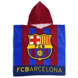 Poncho telo mare FC Barcelona 50x100 cm