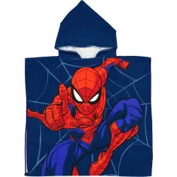 Poncho telo mare Spiderman 60x120 cm (Fast Dry)