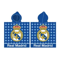 Poncho telo mare Real Madrid Los Blancos 55x110 cm (Fast Dry)