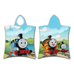 Poncho asciugamano Thomas and Friends 50x115 cm