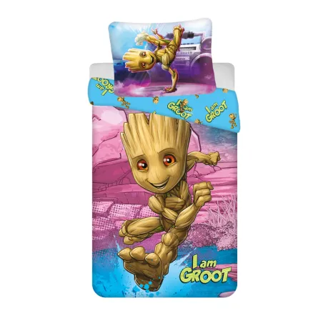 Guardiani della Galassia I am Groot Set biancheria da letto I am Groot 140x200 cm, 70x90 cm