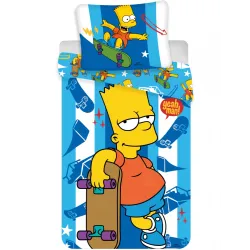 Biancheria da letto I Simpson 140x200 cm, 70x90 cm