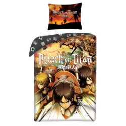 Biancheria da letto Attack on Titan ODM Gear 140x200 cm, 70x90 cm