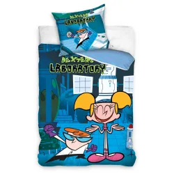 Dexter laboratoria Dee Dee set biancheria da letto 140x200 cm, 70x90 cm
