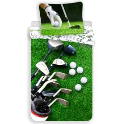 Set biancheria da letto da golf 140x200 cm, 70x90 cm