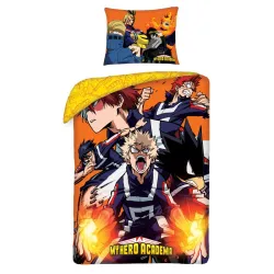 Copripiumino My Hero Academia Fire 140x200 cm, 70x90 cm