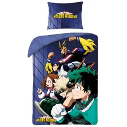 Set biancheria da letto My Hero Academia Team 140x200 cm, 70x90 cm