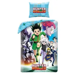 Set biancheria da letto Hunter X Hunter Light and Shadow 140x200 cm, microfibra 70x90 cm