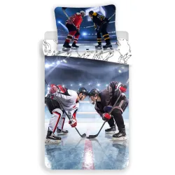 Set biancheria da letto Hockey Rivals 140x200 cm, 70x90 cm