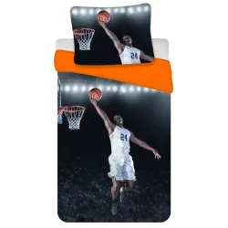 Copripiumino Basketball Dung 140x200 cm, 60x63 cm