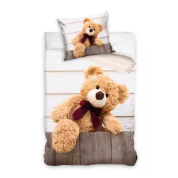 Set biancheria da letto Teddy Bear 140x200 cm, 60x70 cm