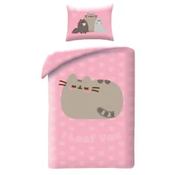 Pusheen Loaf You set biancheria da letto 140×200 cm, 70×90 cm microfibra
