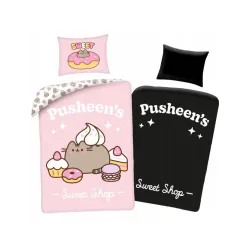 Pusheen Sweet Shop glow-in-the-dark bedding set 140x200cm, 70x90cm