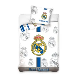Set biancheria da letto Real Madrid Crown Edition 140×200 cm, 70×90 cm