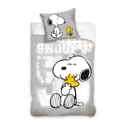 Copripiumino Snoopy Hug 140x200 cm, 70x90 cm