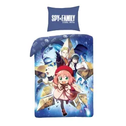 Copripiumino Spy x Family Starlight Mission 140x200 cm, microfibra 70x90 cm