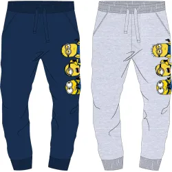 Pantaloni lunghi per bambini Minions Trio, pantaloni da jogging 104-134 cm