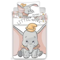 Set biancheria da letto per bambini Disney Dumbo 100x135 cm, 40x60 cm