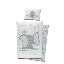 Set biancheria da letto per bambini Disney Dumbo 90x120 cm, 40x60 cm