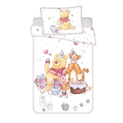 Set biancheria da letto per bambini Disney Winnie the Pooh Birthday Party