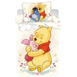 Set biancheria da letto per bambini Disney Winnie the Pooh 100x135 cm, 40x60 cm