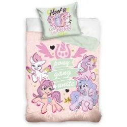 Set biancheria da letto per bambini My Little Pony Unite 100x135 cm, 40x60 cm