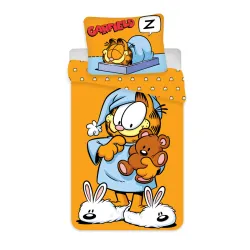 Set biancheria da letto per bambini Garfield Bedtime 100x135 cm, 40x60 cm