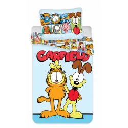 Set biancheria da letto per bambini Garfield Comic 100x135 cm, 40x60 cm