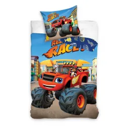Set biancheria da letto per bambini Blaze Ready to Race 100x135 cm, 40x60 cm