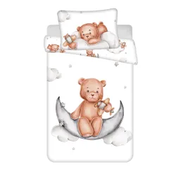 Orso aereo, set biancheria da letto per bambini 100x135 cm, 40x60 cm