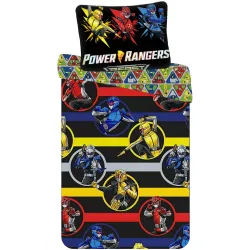 Set biancheria da letto per bambini Power Rangers Beast 100x140 cm, 40x45 cm