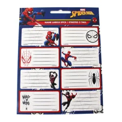 Etichetta per taccuino Spiderman World of Webs 16 pz