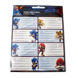 Set di etichette per notebook da 16 pezzi di Sonic the Hedgehog Hype Man